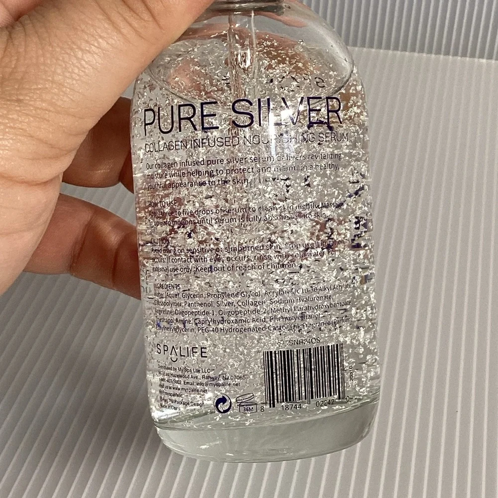 Spa Life Pure Silver Collagen Infused Nourishing Serum